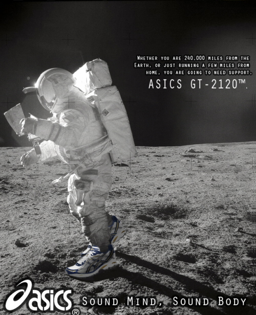Asics GT-2120 Shoe Ad Little Copy